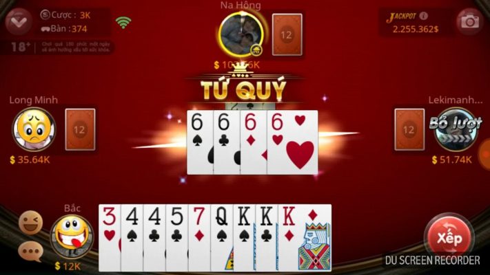 Luật chơi Tiến Lên Đếm Lá