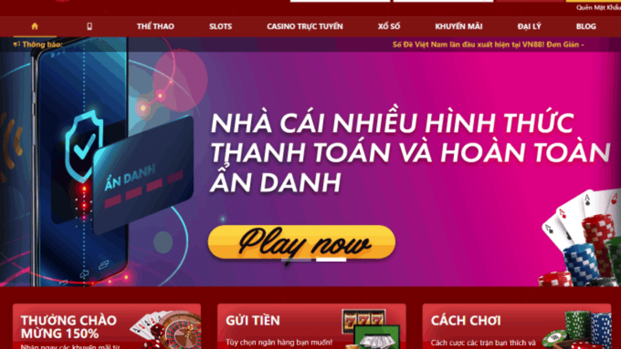 68gamebai fm VN88 - Nhà cái đa dạng hình thức thanh toán.