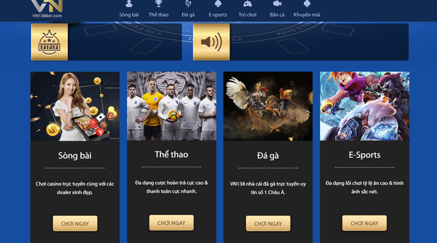 68gamebai fm Đa dạng trò chơi cá cược tại nhà cái VN138