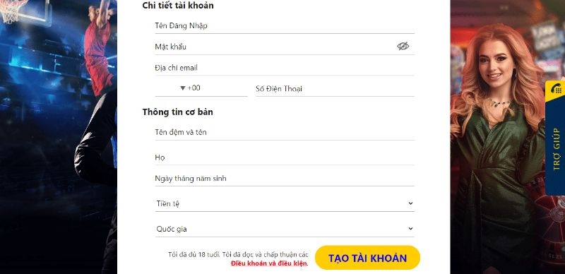 Cách thức đăng ký