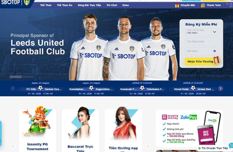 Giao diện bắt mặt và thông minh thuận tiện cho người chơi