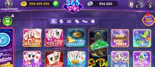 Kho game ấn tượng tại M356 Win