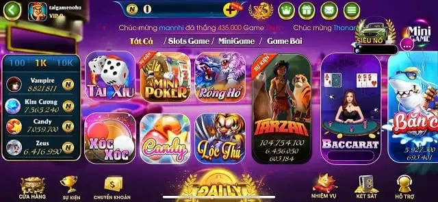 68gamebai fm Kho game siêu ấn tượng với vô vàn trò chơi