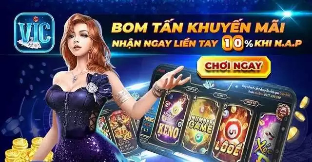 68gamebai fm Vic Win có nhiều khuyến mãi hấp dẫn theo ngày, tuần, tháng cho người chơi