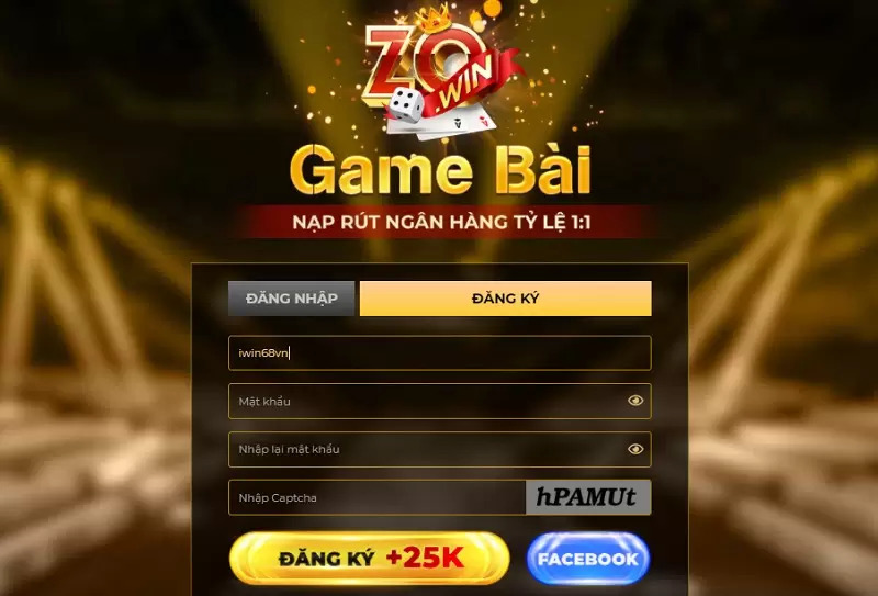 68gamebai fm Các bước đăng ký ZOWIN