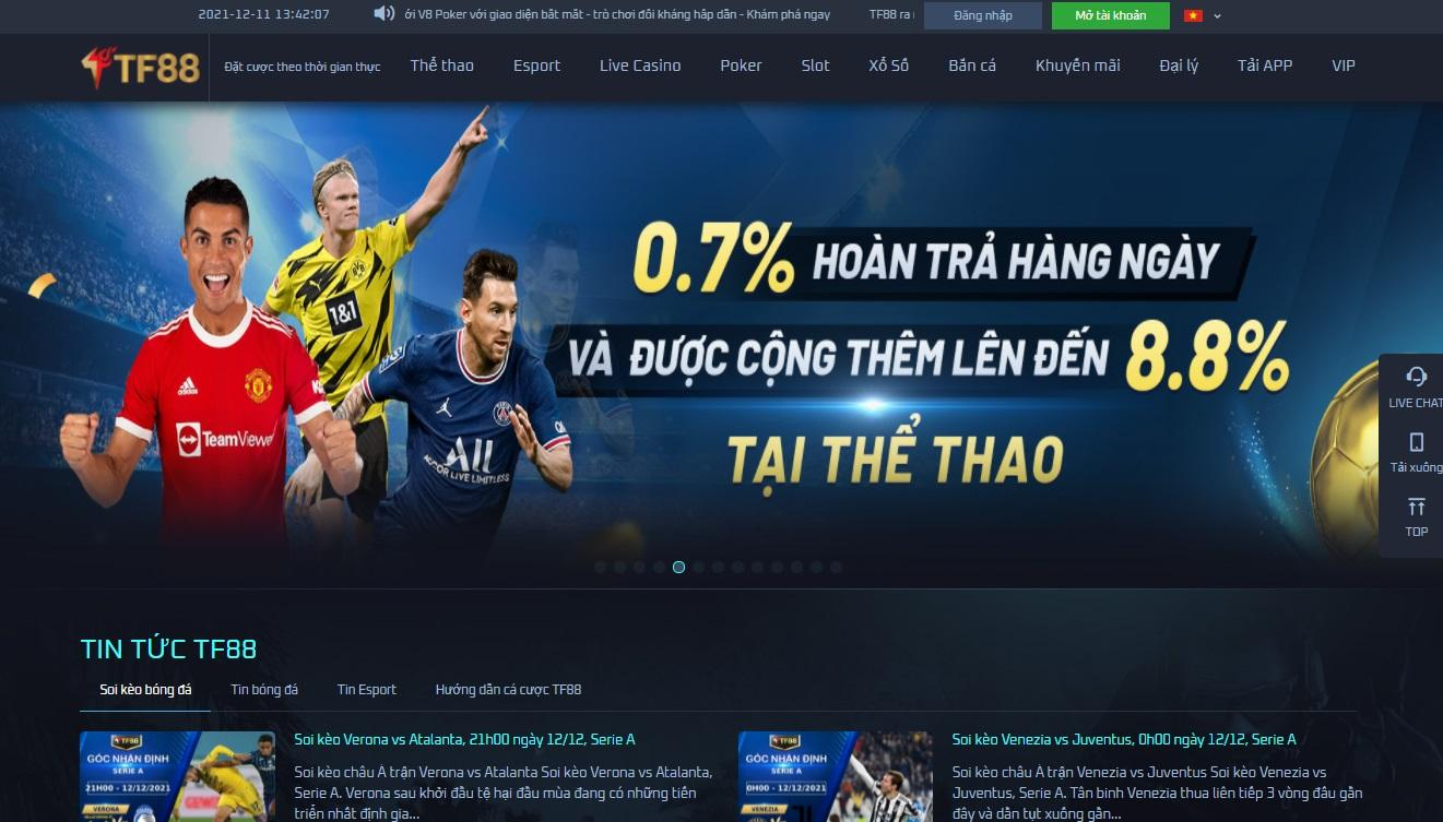 Tải App TF88 cho máy tính