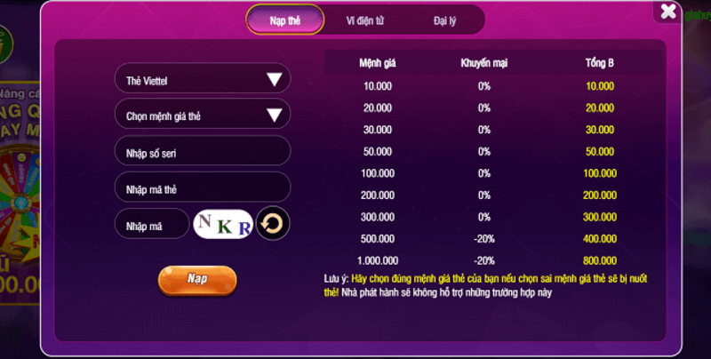 68gamebai fm Hướng dẫn cách nạp tiền an toàn tại nhà cái