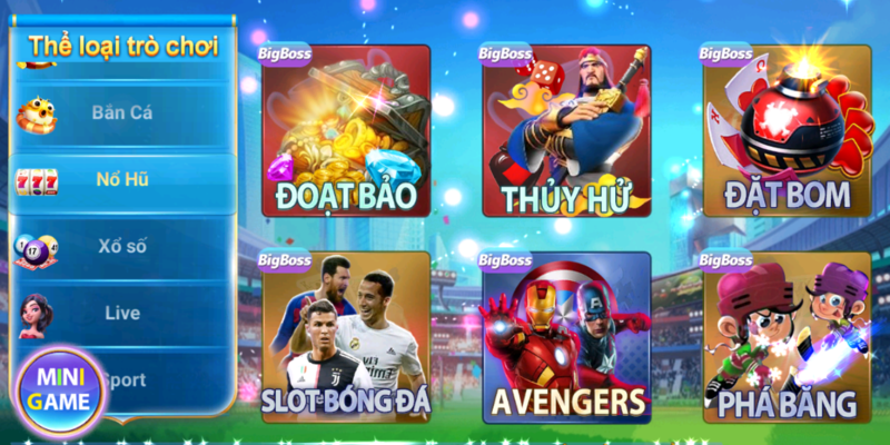 68gamebai fm Các trò chơi Nổ Hũ cực hấp dẫn với tỷ lệ cược cao