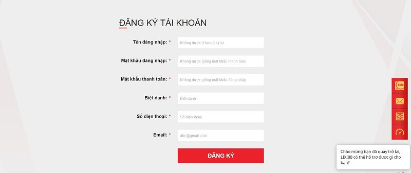 Đăng ký ngay nhận vô vàn ưu đãi lớn