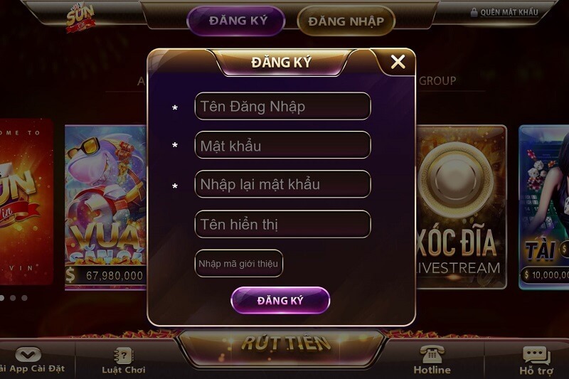68gamebai fm Tạo tài khoản siêu nhanh nhận ngay ưu đãi cực lớn từ cổng game