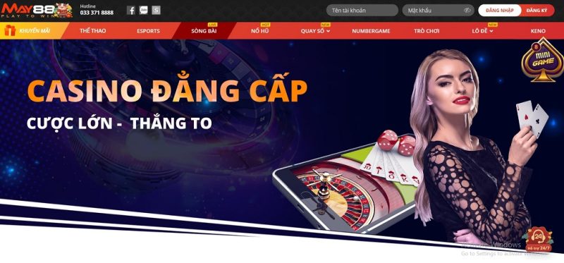 MAY88 - Nhà cái cá cược uy tín hàng đầu hiện nay