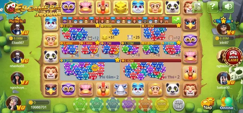 68gamebai fm Phi cầm tẩu thú 68 game bài chưa ngừng giảm độ hot